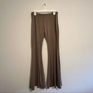 Mauve flare pants